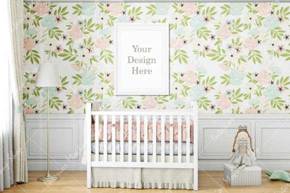 Download Nursey Mockup, Kids Room Mockup - Kids room mockup Collection