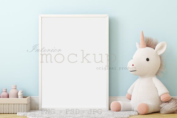 Download Kids Room Mockup Interior - 1717 - Kids room mockup Collection