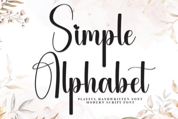 Download Simple Alphabet - Premium Resources