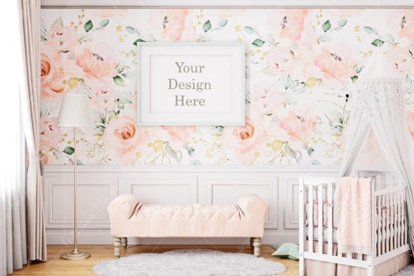 Download Nursery Mockup, Kids Room Mockup - Kids room mockup Collection