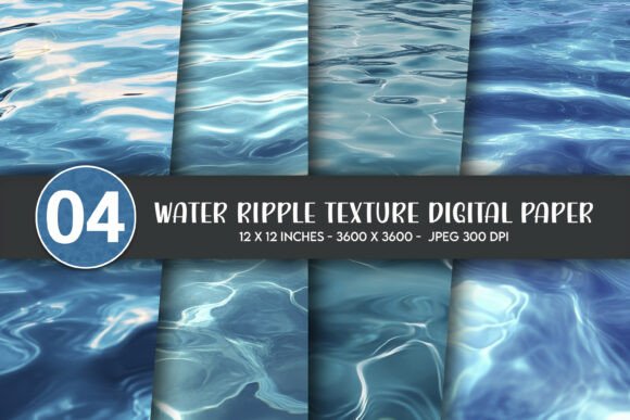Download Water Ripple Texture Digital Paper - Digital paper Collection