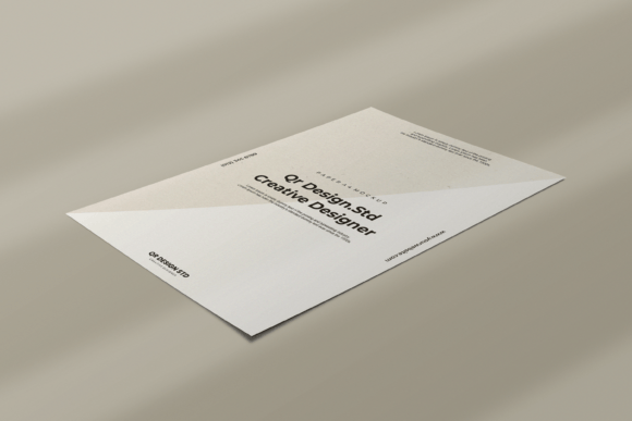 Download Simple Paper A4 Mockup - Simple Collection