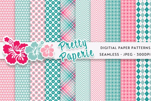 Download 10 Digital Paper Backgrounds - Digital paper Collection