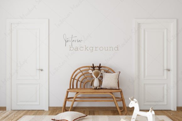 Download Blank Wall, Kids Room Mockup - Kids room mockup Collection