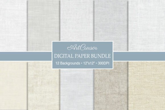 Download White Linen Canvas Digital Paper Texture - Digital paper Collection