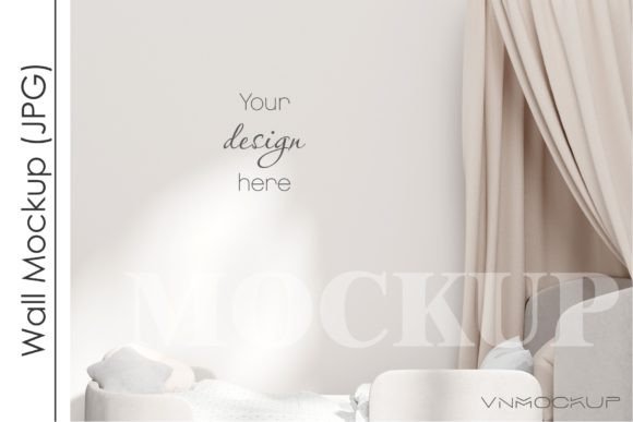 Download Kids Room Mockup, Nursery Wall Mockup - Kids room mockup Collection